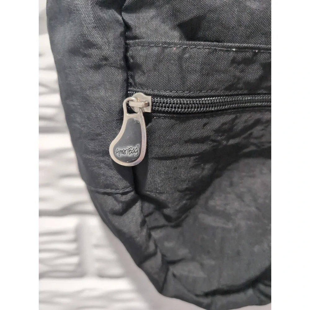 AmeriBag Healthy Back Bag Backpack Crossbody Sling Day Pack Adjustable Strap